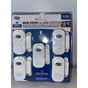 Flipo Security Mini Entry Alarm System Wireless Door & Window 2 Packs Of 5